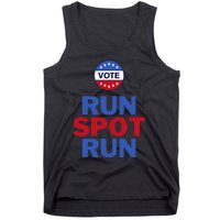 Run Spot Run. Trump And Harris Debate. Economic Plan. Tank Top