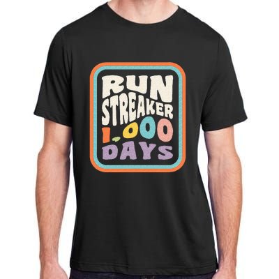 Run Streak Run Streaker 1000 Days Of Running Comma Day Adult ChromaSoft Performance T-Shirt