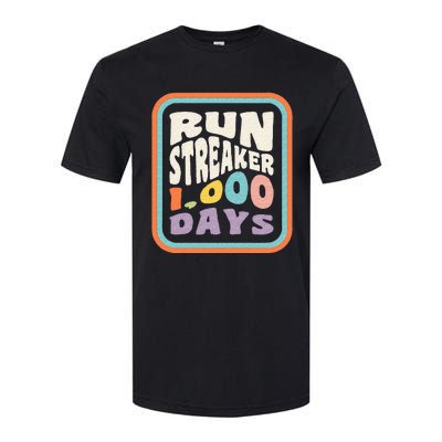 Run Streak Run Streaker 1000 Days Of Running Comma Day Softstyle CVC T-Shirt