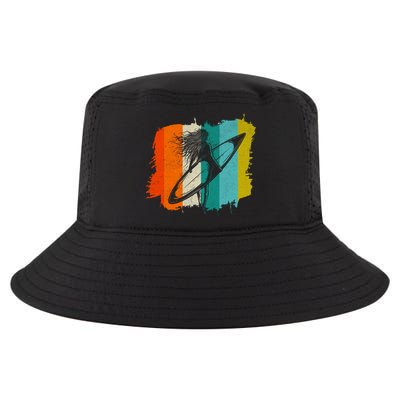 Retro Summer Surfing Gift For Girl Cool Comfort Performance Bucket Hat