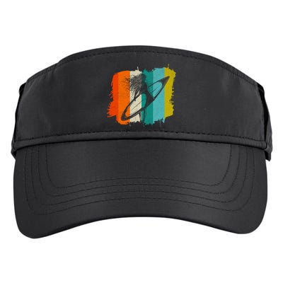 Retro Summer Surfing Gift For Girl Adult Drive Performance Visor