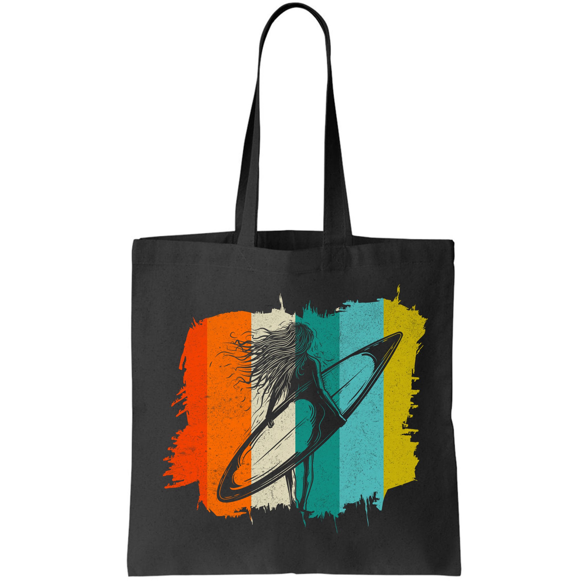 Retro Summer Surfing Gift For Girl Bag
