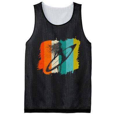 Retro Summer Surfing Gift For Girl Mesh Reversible Basketball Jersey Tank
