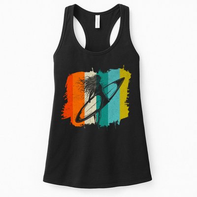Retro Summer Surfing Gift For Girl Womens Tank Top