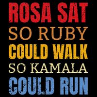 Rosa Sat So Ruby Could Walk So Kamala Black History Full-Length Apron With Pockets