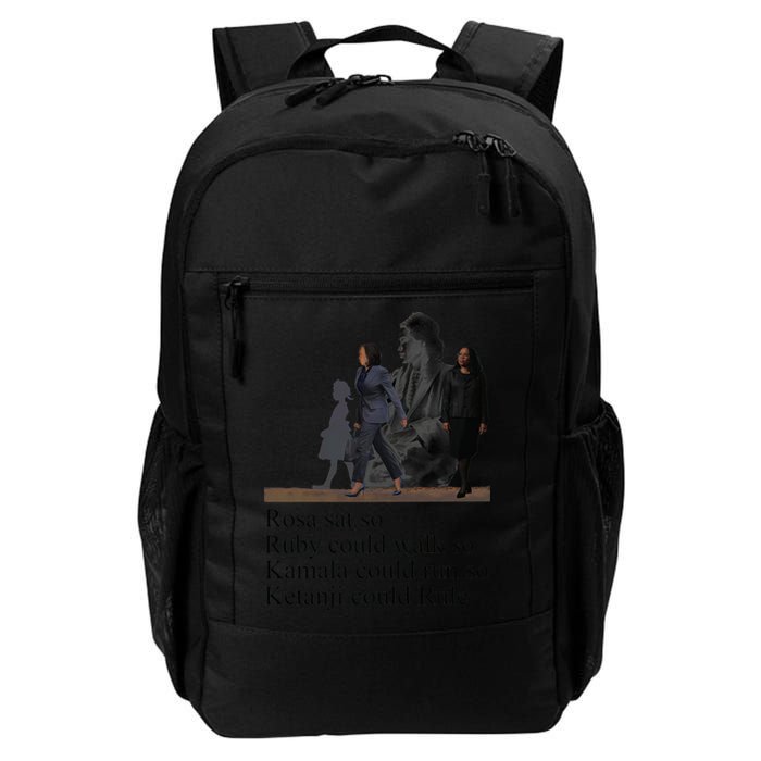 Rosa Sat So Ruby Could Walk So Kamala Could Run So Ketanji Could Rule Backpack