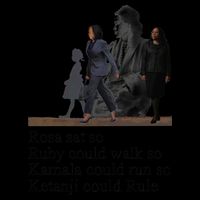 Rosa Sat So Ruby Could Walk So Kamala Could Run So Ketanji Could Rule Backpack