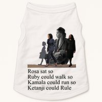 Rosa Sat So Ruby Could Walk So Kamala Could Run So Ketanji Could Rule Doggie Tank