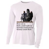 Rosa Sat So Ruby Could Walk So Kamala Could Run So Ketanji Could Rule Cooling Performance Long Sleeve Crew
