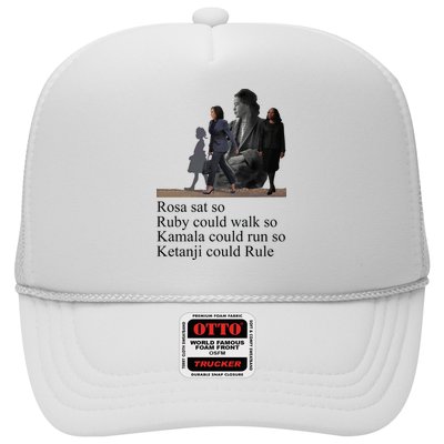 Rosa Sat So Ruby Could Walk So Kamala Could Run So Ketanji Could Rule Trucker Hat
