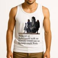 Rosa Sat So Ruby Could Walk So Kamala Could Run So Ketanji Could Rule Tank Top