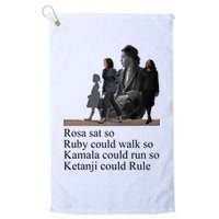 Rosa Sat So Ruby Could Walk So Kamala Could Run So Ketanji Could Rule Golf Towel