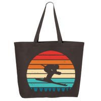 Retro Ski Sunset Vintage Sport 25L Jumbo Tote