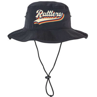 Rattlers School Sports Name Vintage Retro Gift Legacy Cool Fit Booney Bucket Hat