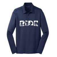 RIDE Snowboard Snowboarding Gift, Snowboarding Silk Touch Performance Long Sleeve Polo