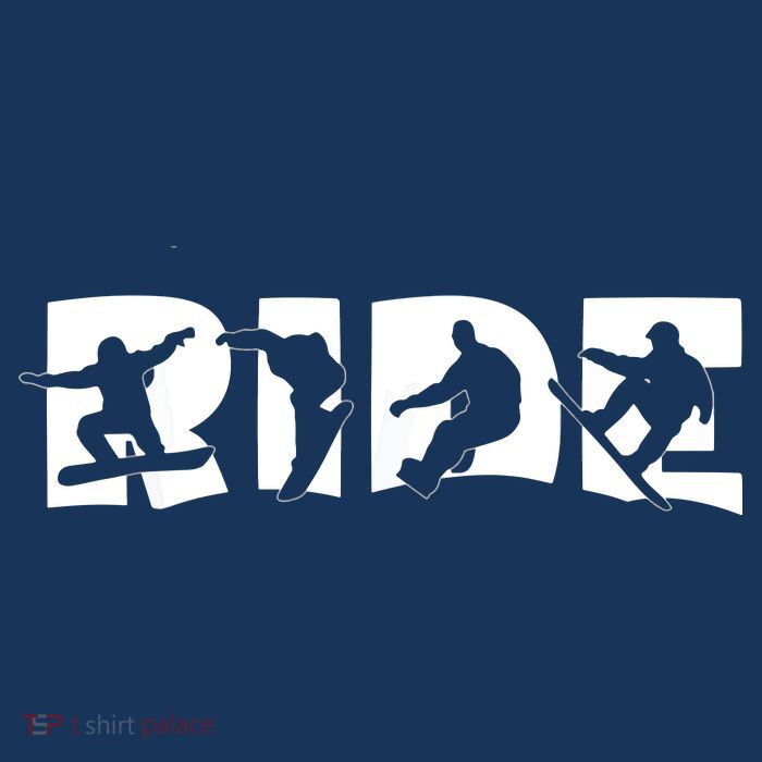 RIDE Snowboard Snowboarding Gift, Snowboarding Baby Bodysuit