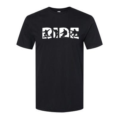 RIDE Snowboard Snowboarding Gift, Snowboarding Softstyle CVC T-Shirt