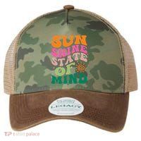Retro Sun Shine On My Mind Vacation Legacy Tie Dye Trucker Hat