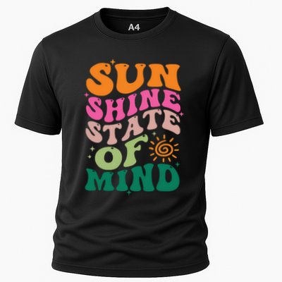 Retro Sun Shine On My Mind Vacation Performance Shirt
