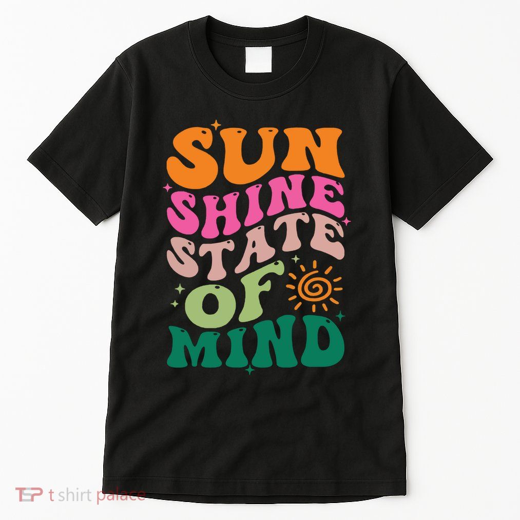Retro Sun Shine On My Mind Vacation Tall T-Shirt
