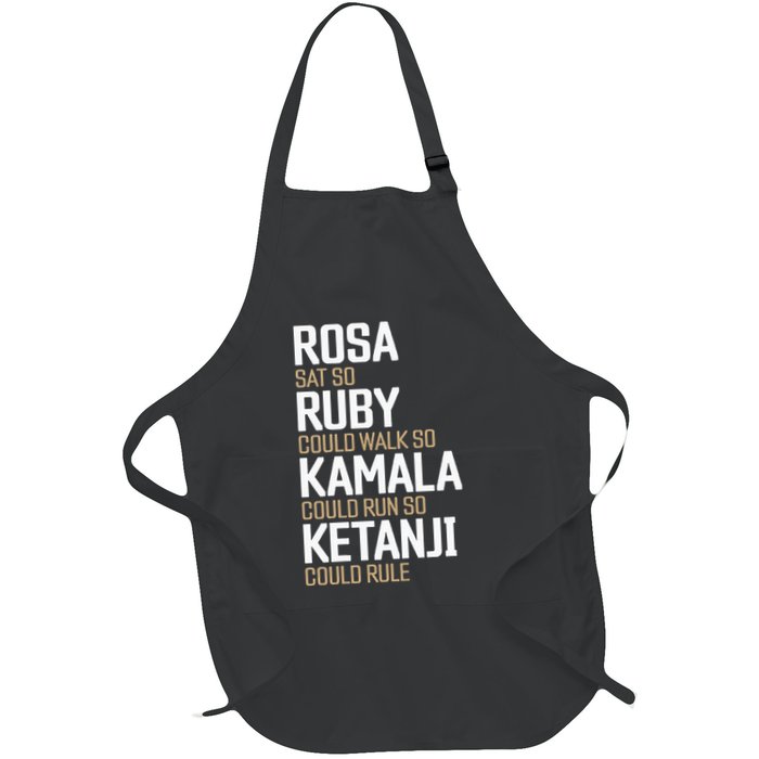 Rosa Sat So Ruby Walk So Kamala Run So Ketanji Rule Kbj Apron