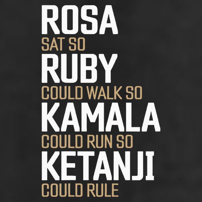Rosa Sat So Ruby Walk So Kamala Run So Ketanji Rule Kbj Beanie