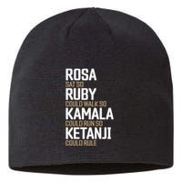 Rosa Sat So Ruby Walk So Kamala Run So Ketanji Rule Kbj Sustainable Beanie