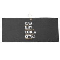 Rosa Sat So Ruby Walk So Kamala Run So Ketanji Rule Kbj Large Microfiber Waffle Golf Towel