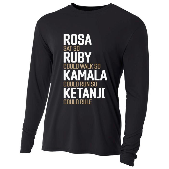 Rosa Sat So Ruby Walk So Kamala Run So Ketanji Rule Kbj Cooling Performance Long Sleeve Crew