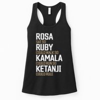 Rosa Sat So Ruby Walk So Kamala Run So Ketanji Rule Kbj Womens Tank Top