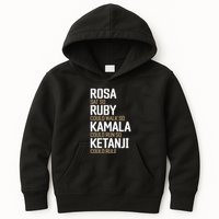 Rosa Sat So Ruby Walk So Kamala Run So Ketanji Rule Kbj Kids Hoodie