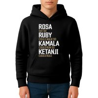 Rosa Sat So Ruby Walk So Kamala Run So Ketanji Rule Kbj Kids Hoodie