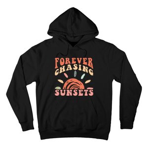 Retro Sunsets Summer Vacation Beach Hoodie