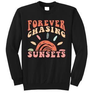 Retro Sunsets Summer Vacation Beach Sweatshirt