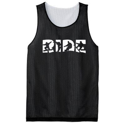 Ride Snowboard Snowboarding Gift Snowboarding Mesh Reversible Basketball Jersey Tank