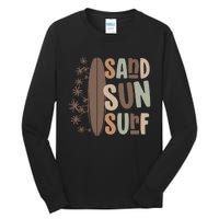 Retro Sand Sun Surf Boho Summer Tall Long Sleeve T-Shirt