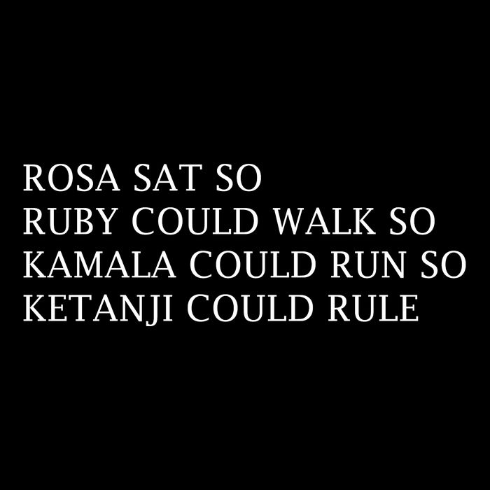 Rosa Sat So Ruby Could Walk So Kamala Could Run So Daily Commute Backpack