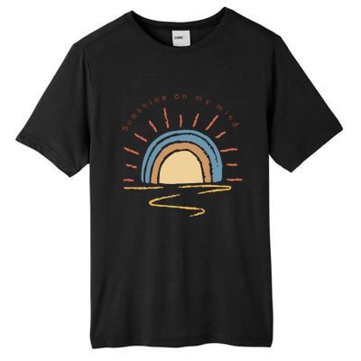 Retro Sun Shine On My Mind Beach Tall Fusion ChromaSoft Performance T-Shirt