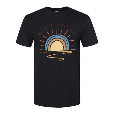 Retro Sun Shine On My Mind Beach Softstyle CVC T-Shirt