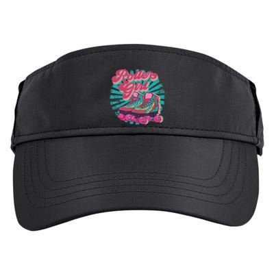 Roller Skate Skating 70s Retro Gift Adult Drive Performance Visor
