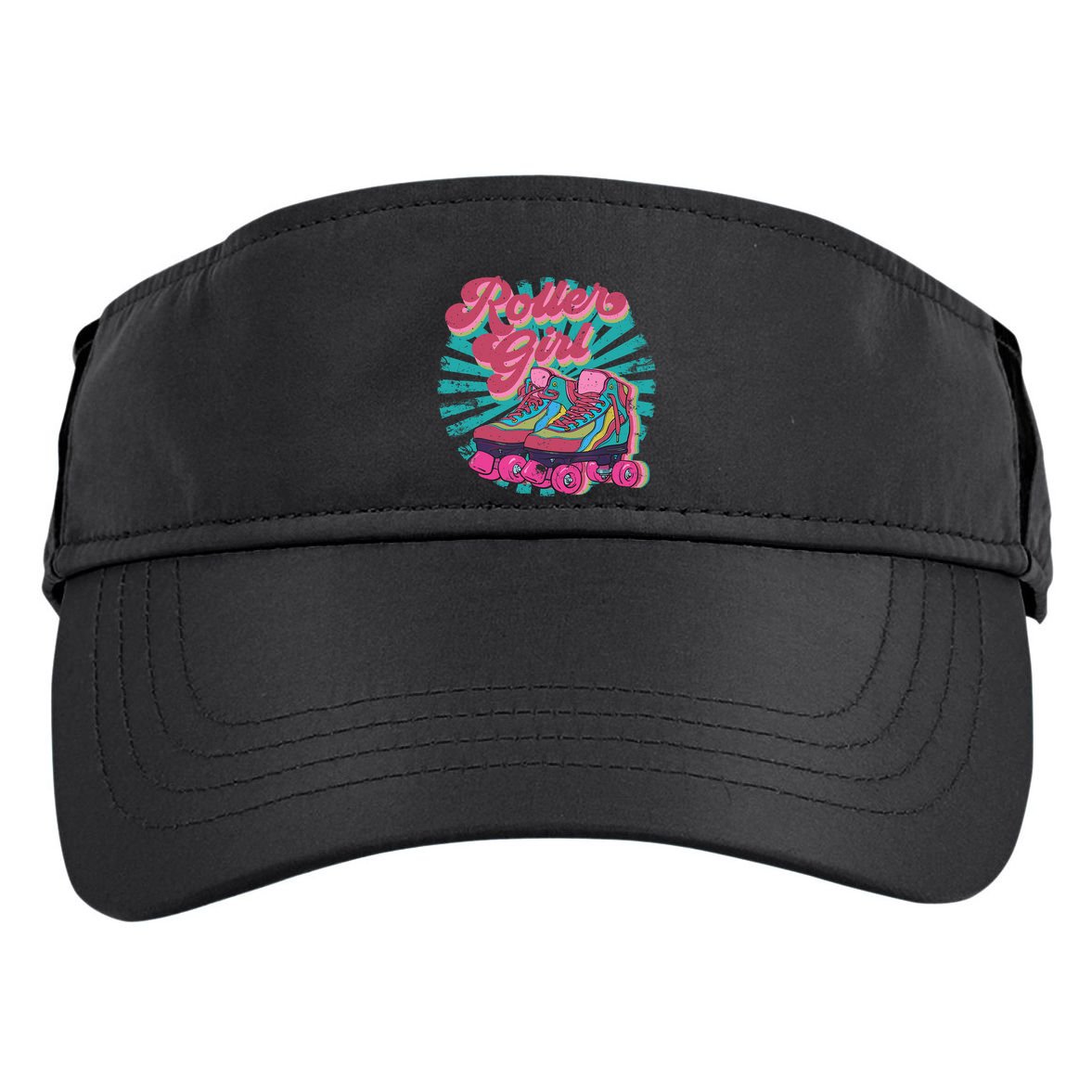 Roller Skate Skating 70s Retro Gift Adult Drive Performance Visor