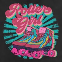 Roller Skate Skating 70s Retro Gift Hat