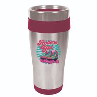 Roller Skate Skating 70s Retro Gift 16oz Travel Tumbler