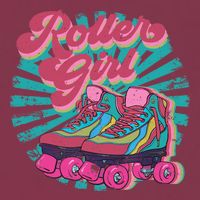 Roller Skate Skating 70s Retro Gift 16oz Travel Tumbler