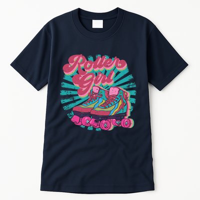 Roller Skate Skating 70s Retro Gift Tall T-Shirt