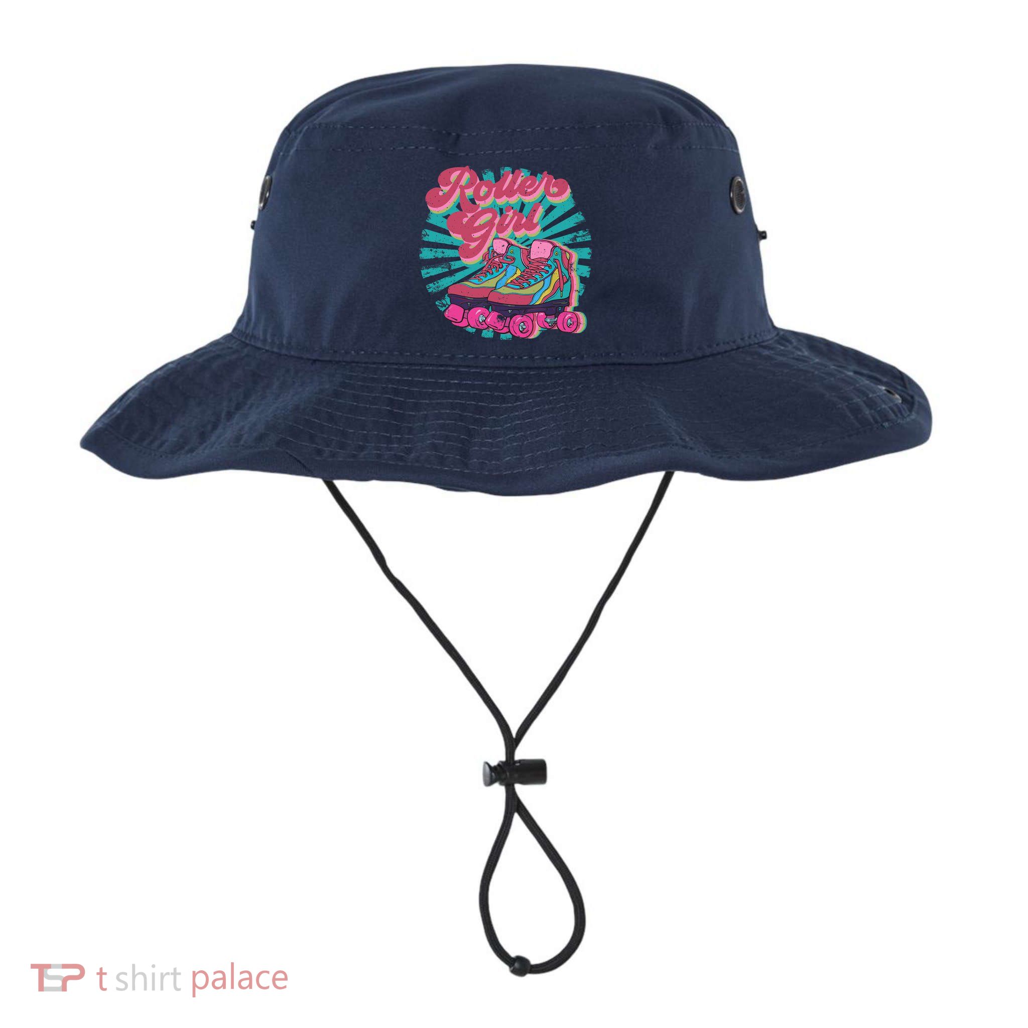 Roller Skate Skating 70s Retro Gift Bucket Hat