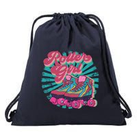 Roller Skate Skating 70s Retro Gift Drawstring Bag