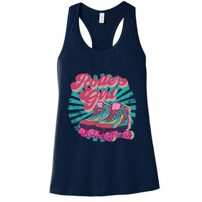 Roller Skate Skating 70s Retro Gift Womens Tank Top