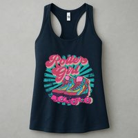 Roller Skate Skating 70s Retro Gift Womens Tank Top