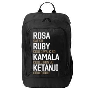 Rosa Sat So Ruby Walk So Kamala Run So Ketanji Rule Kbj City Backpack